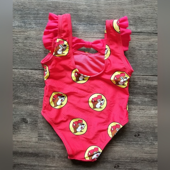 Buc-ee's Logo One Piece Swim Suit - Picture 2 of 3